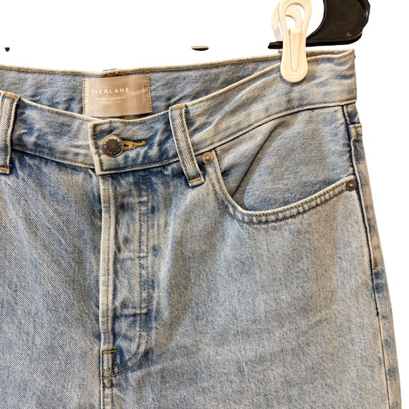 Everlane The 90s Cheeky Relaxed Straight Fit Jeans Blue 26 Regular WW-RDJ-43029 - Picture 4 of 11